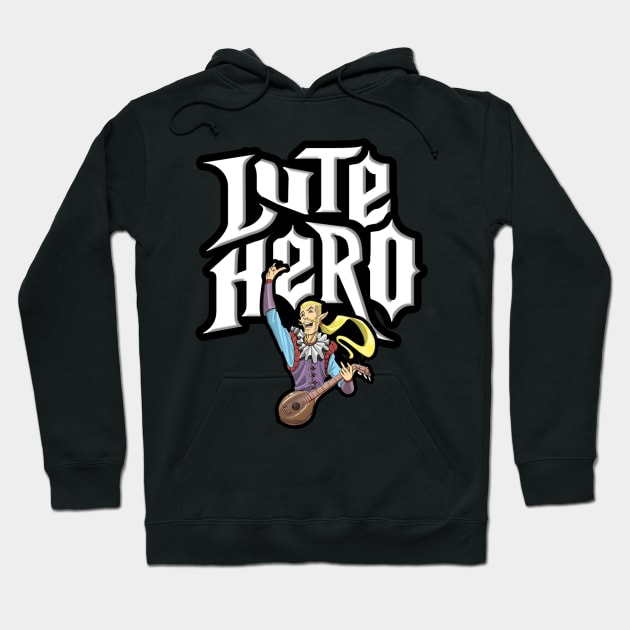 Lute Hero! Hoodie by AuthorsandDragons